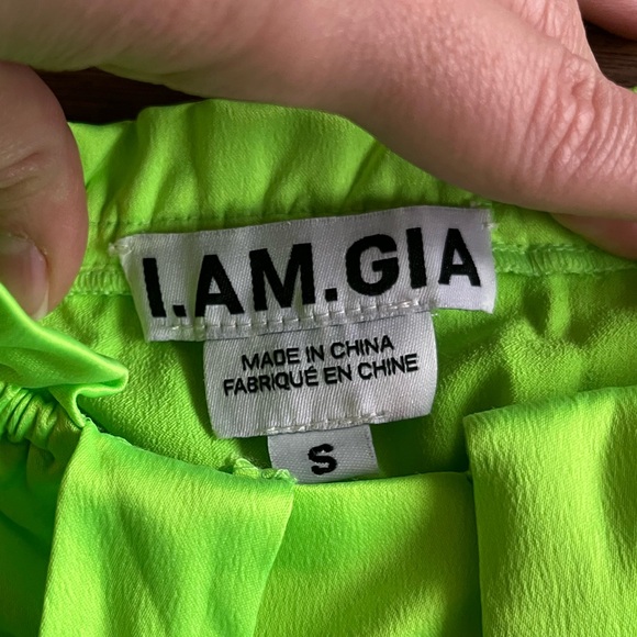 I.AM.GIA Naomi Corset Top ๐โจ | Neon Green | Size S | Revolve - Picture 5 of 9